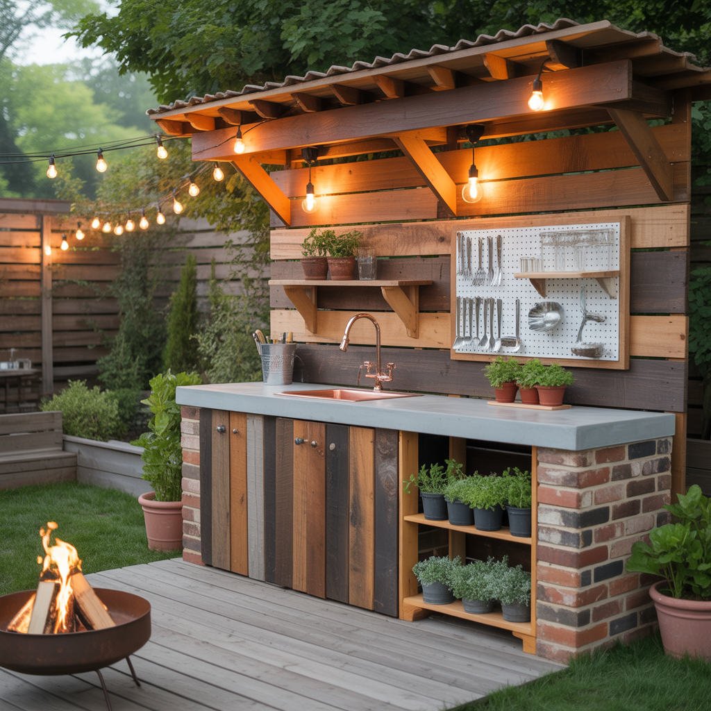 ideas for outdoor bar