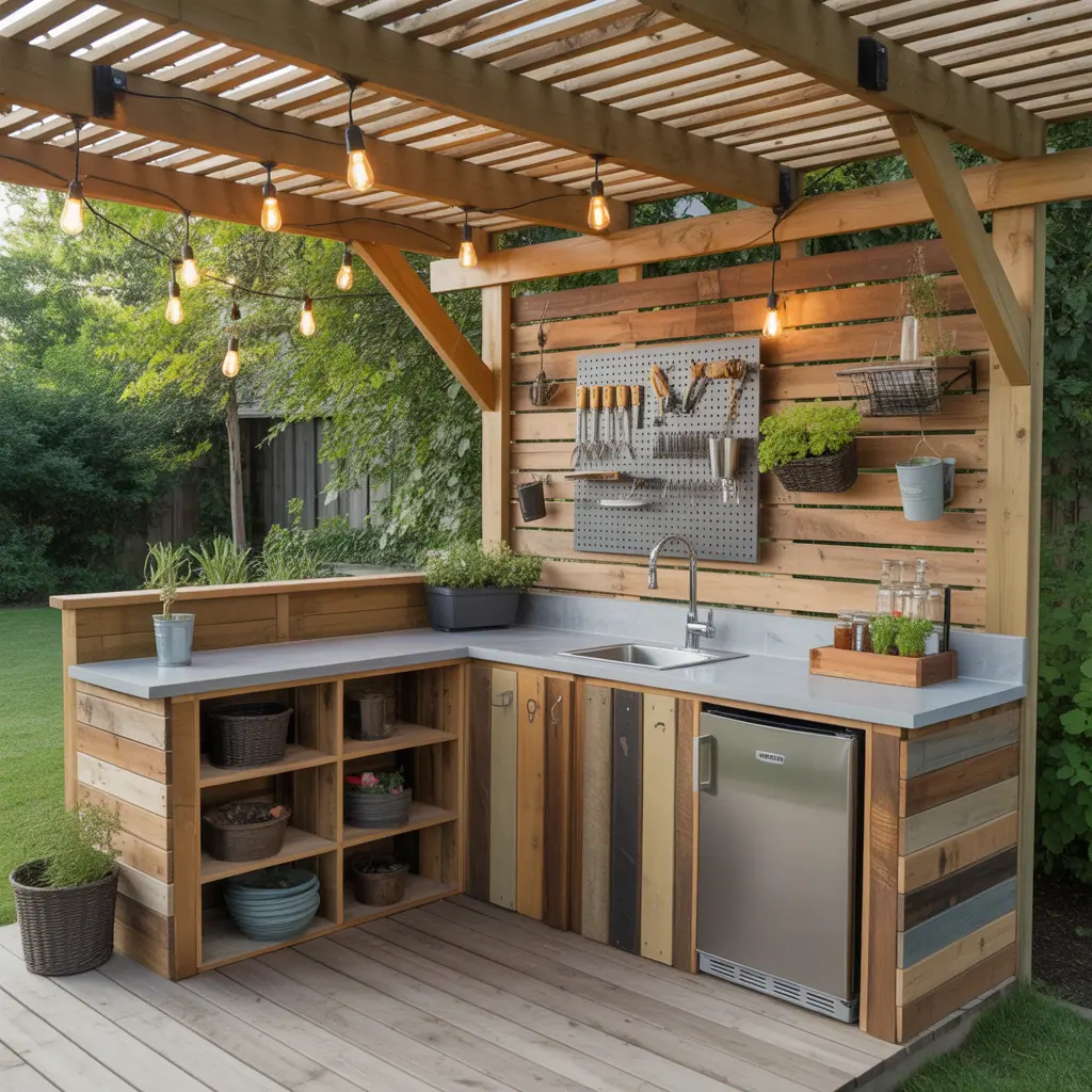 ideas for outdoor bar