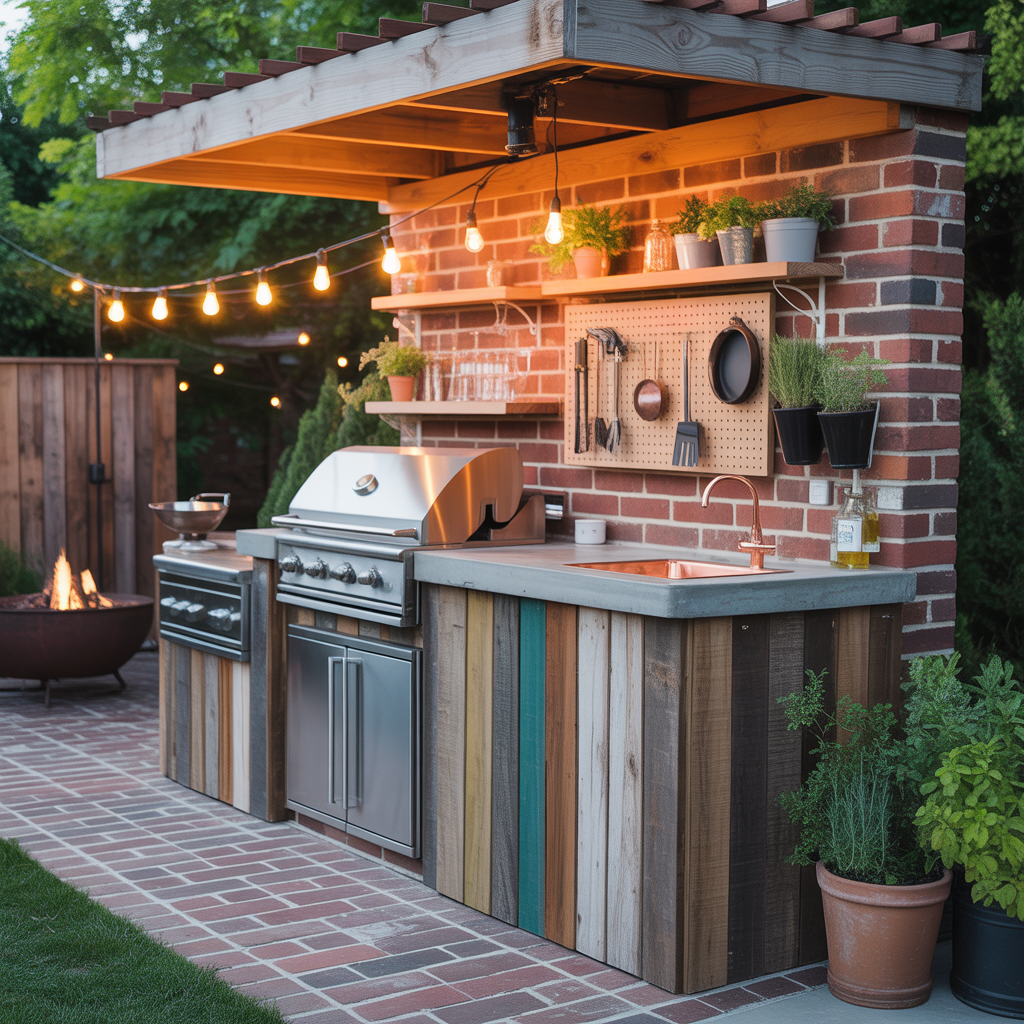 ideas for outdoor bar