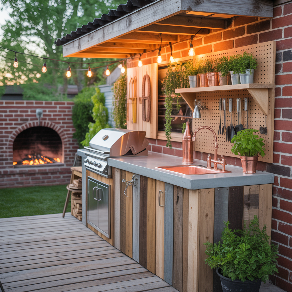 ideas for outdoor bar