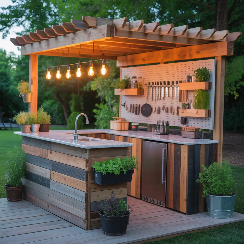 ideas for outdoor bar