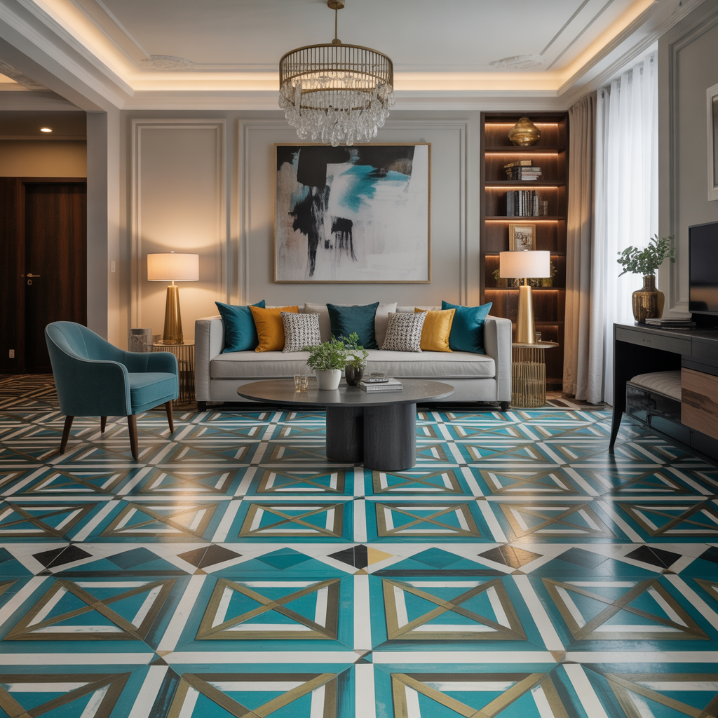 ideas for painted floors