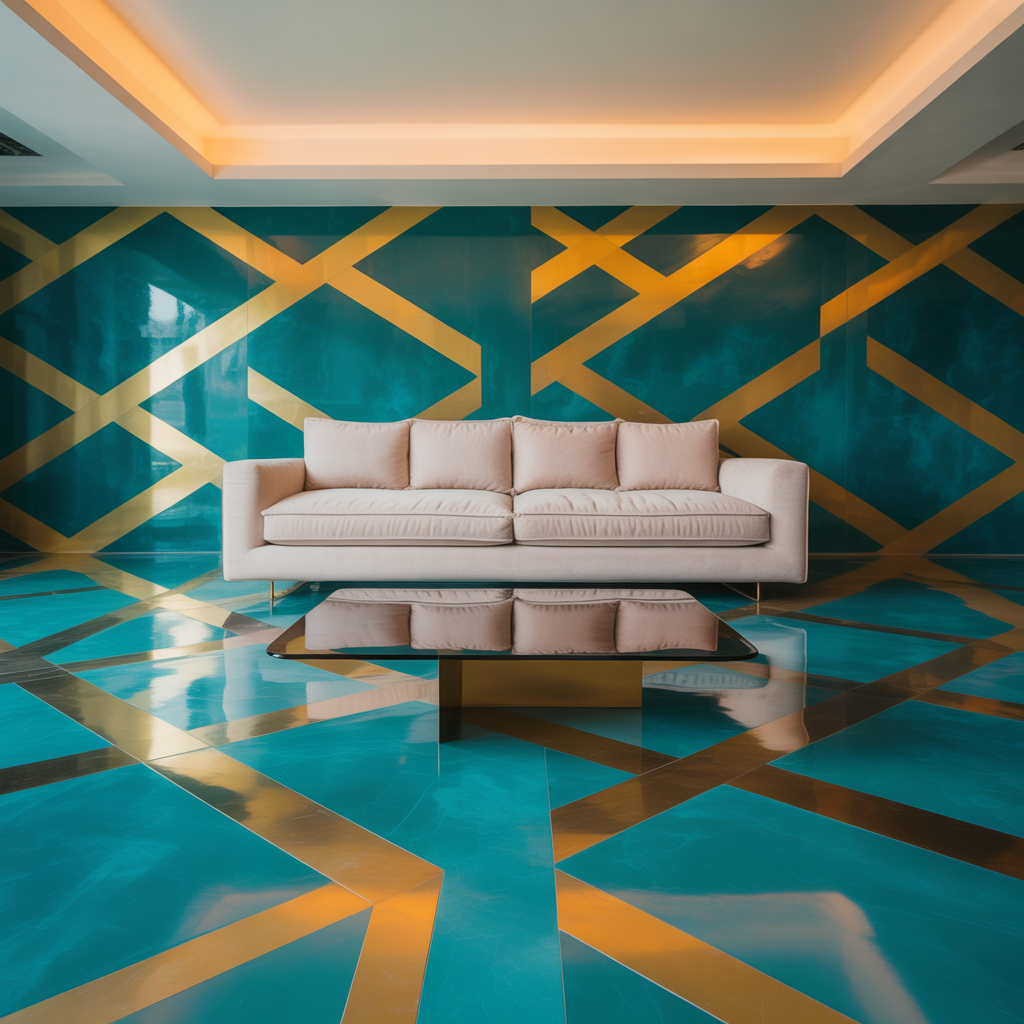 ideas for painted floors