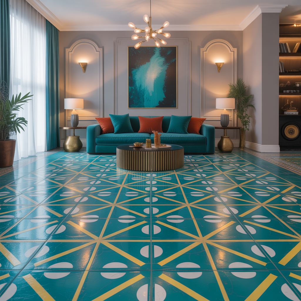 ideas for painted floors