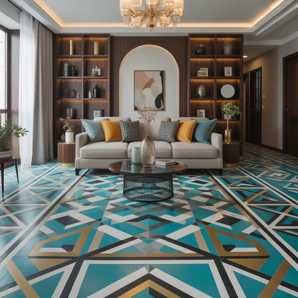 ideas for painted floors