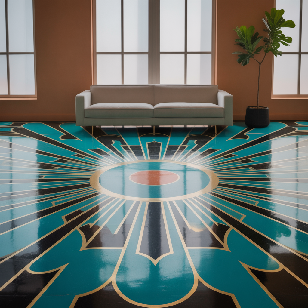 ideas for painted floors