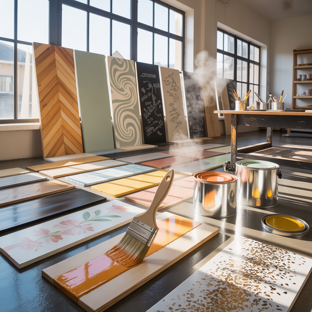 ideas for painted floors