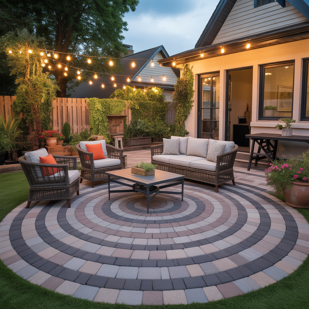 ideas for paver patio