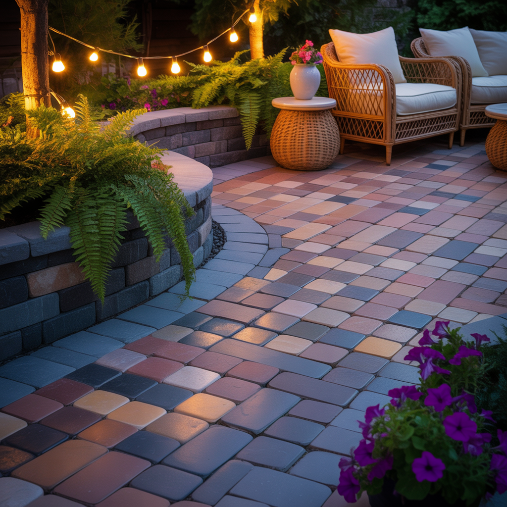 ideas for paver patio