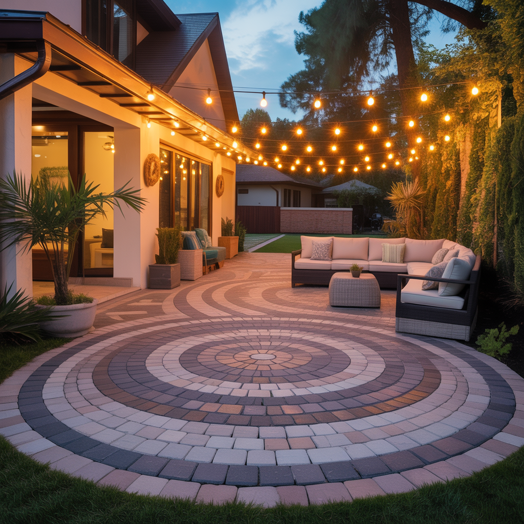 ideas for paver patio
