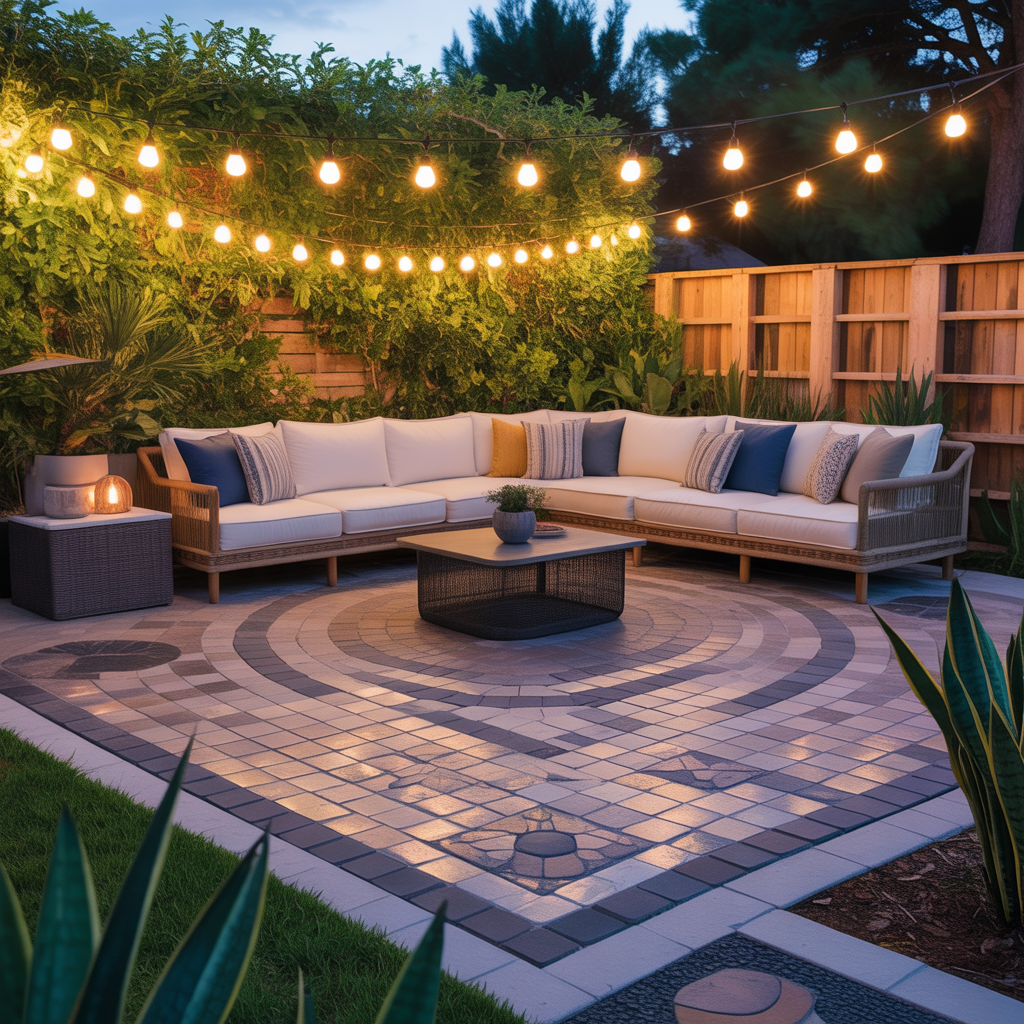 ideas for paver patio