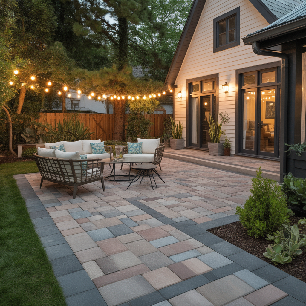 ideas for paver patio