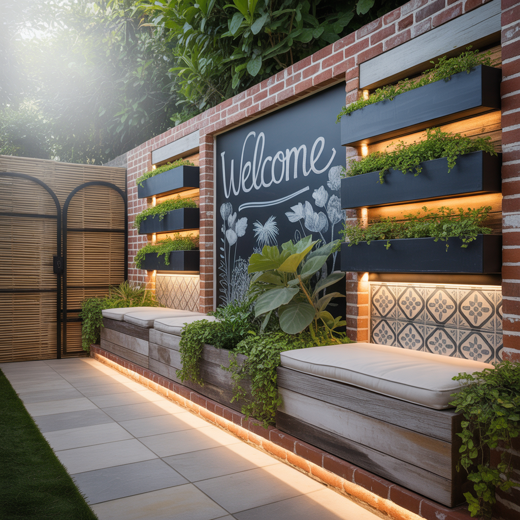 ideas for perimeter walls