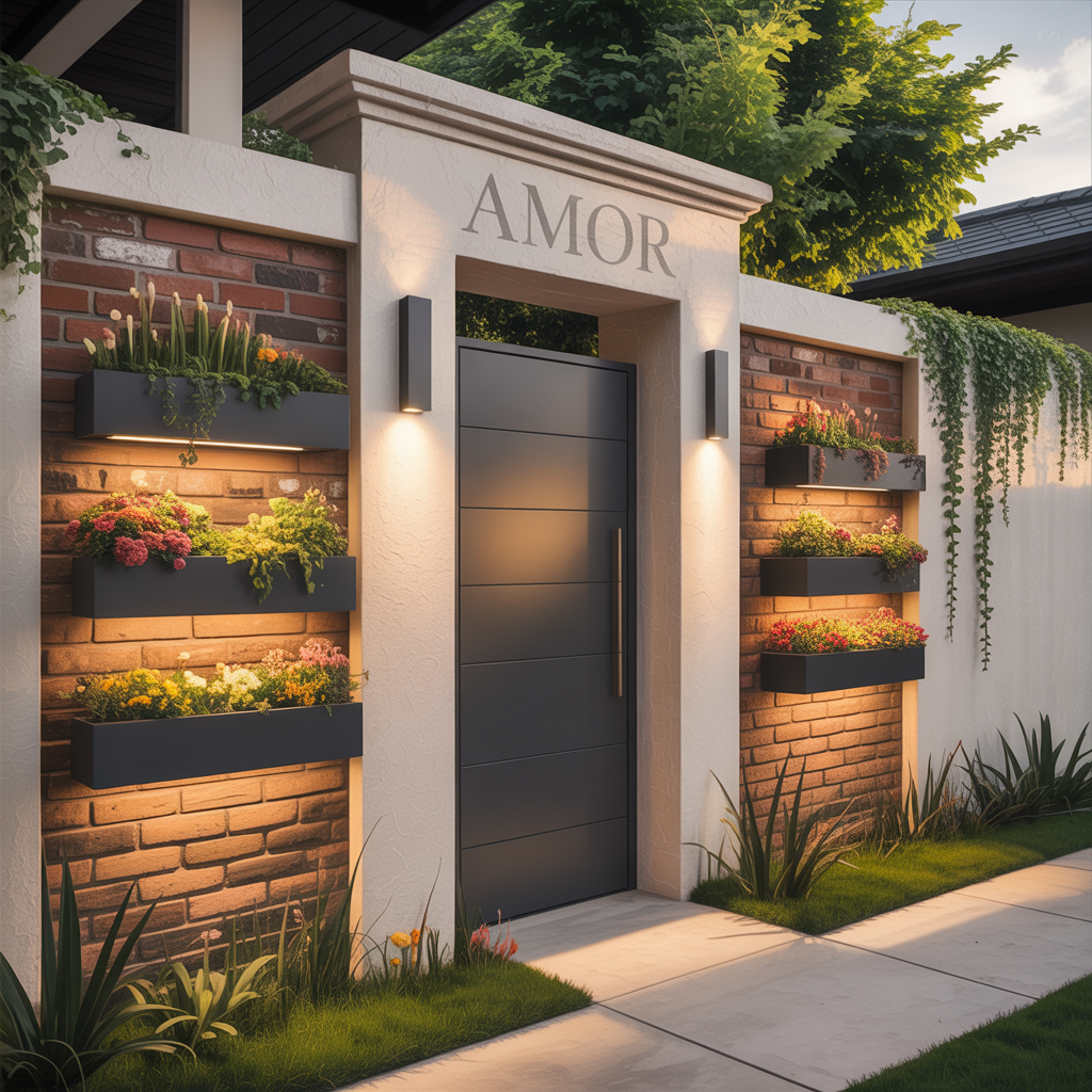 ideas for perimeter walls