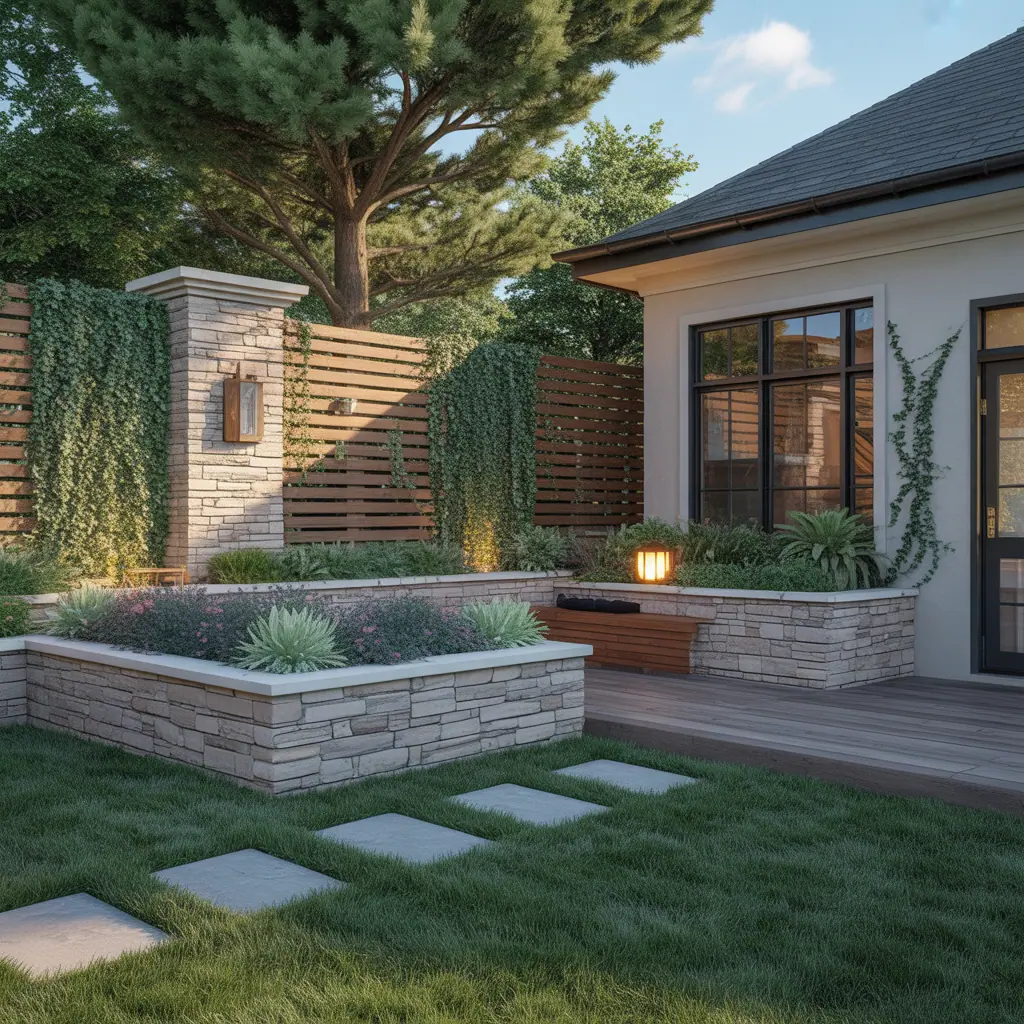 ideas for perimeter walls