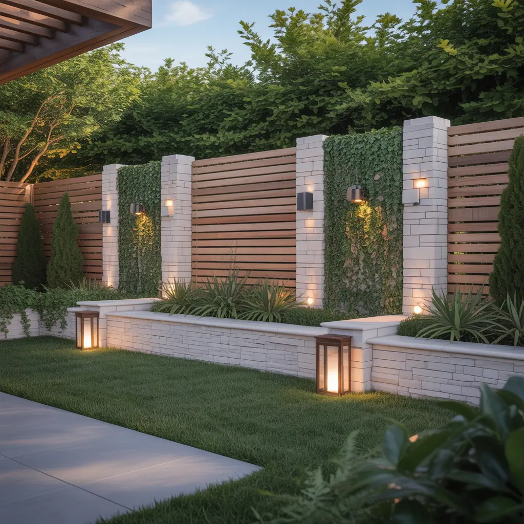 ideas for perimeter walls