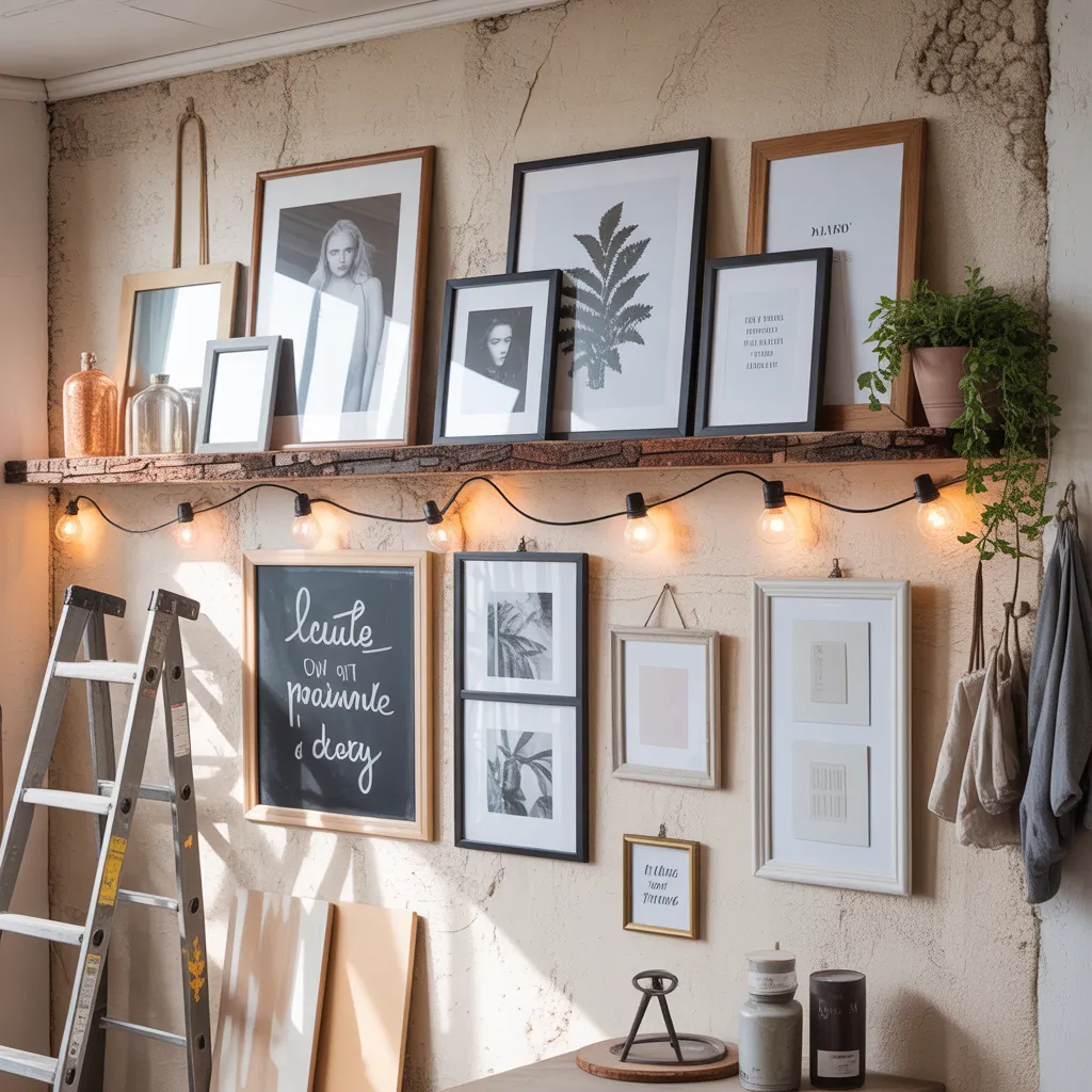 ideas for picture wall