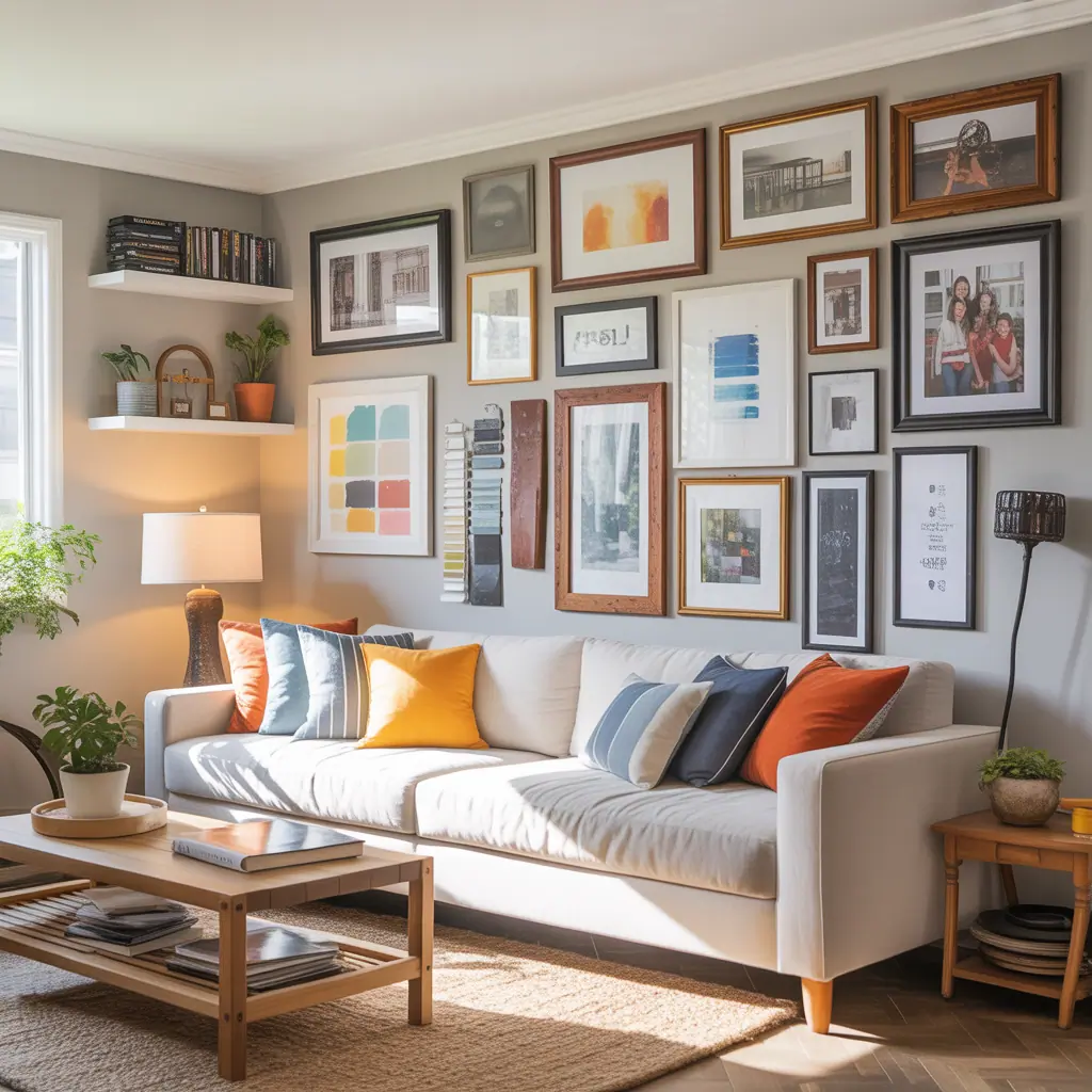 ideas for picture wall