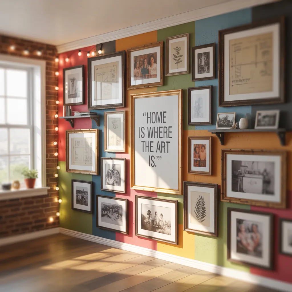 ideas for picture wall