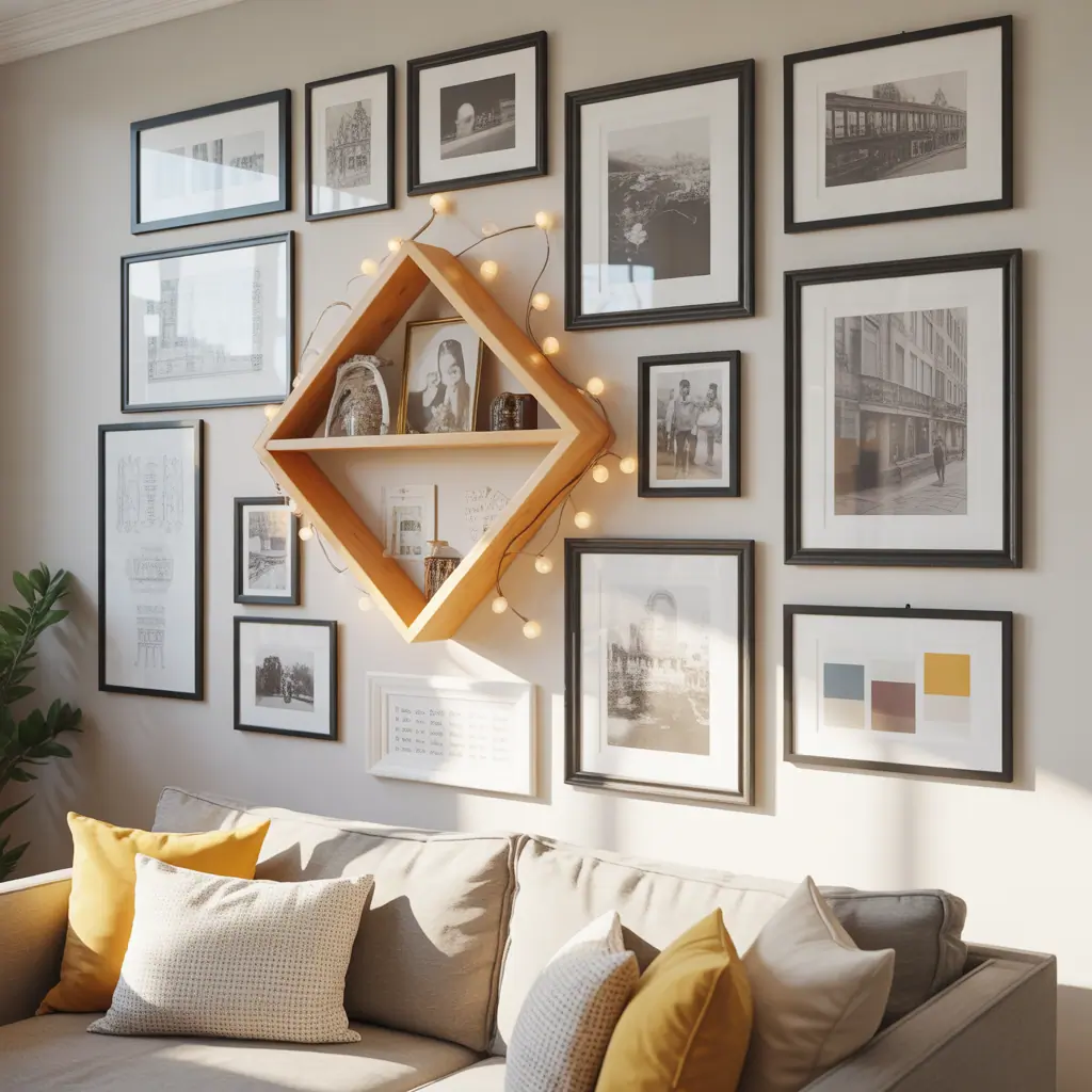 ideas for picture wall