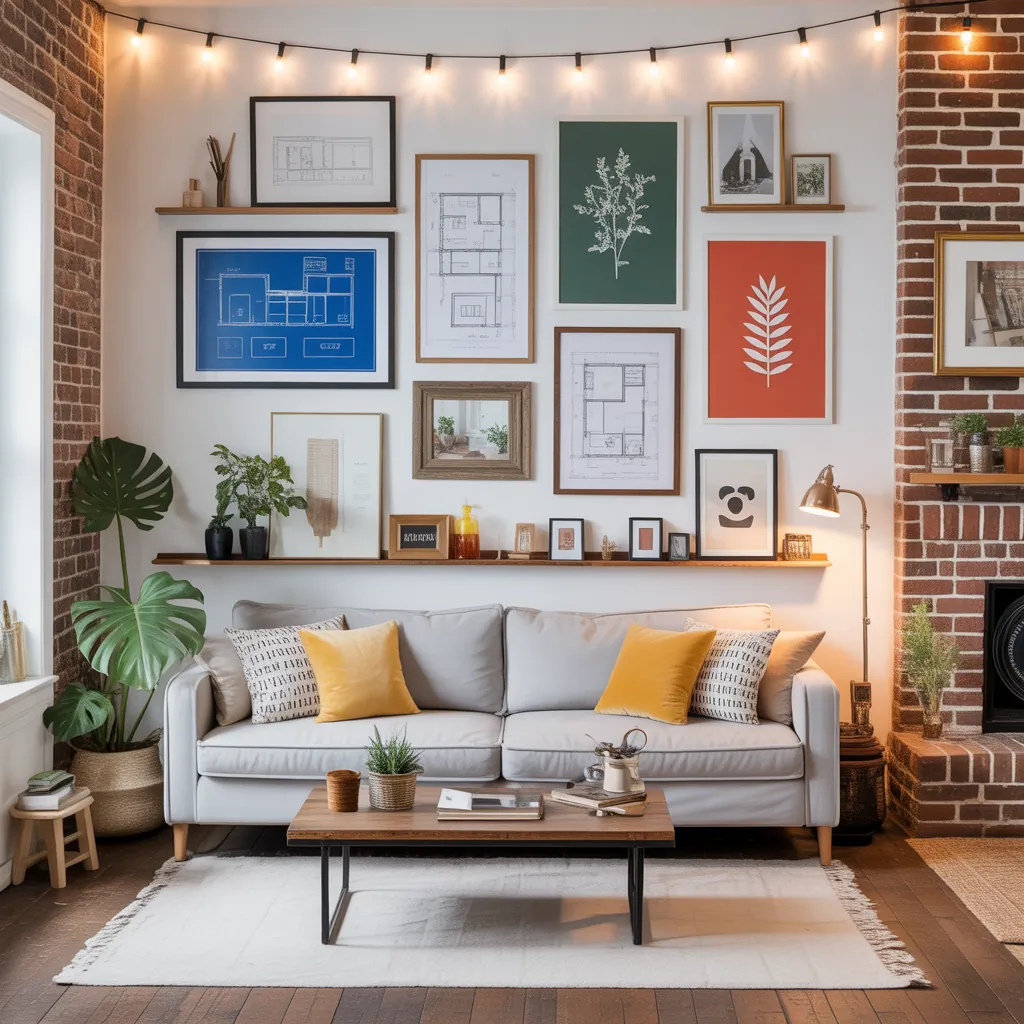 ideas for picture wall