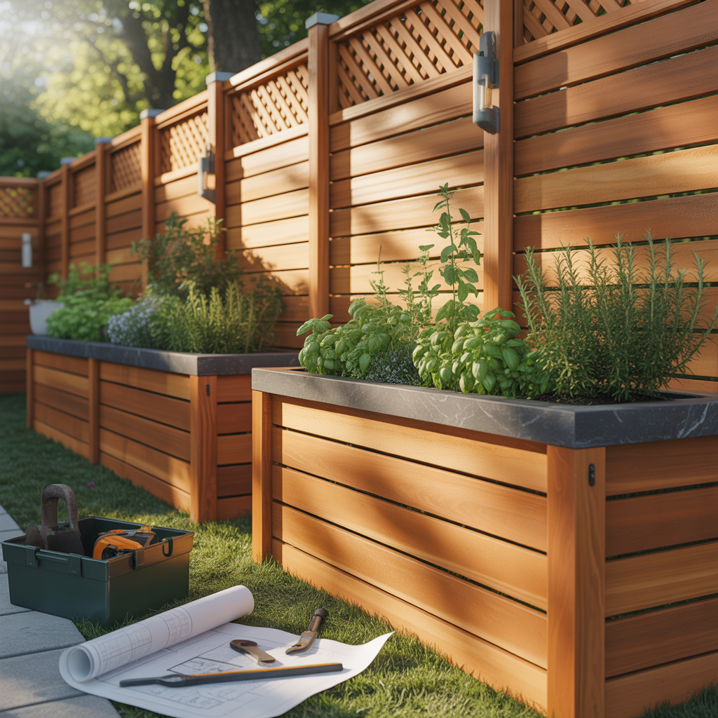 ideas for privacy fence