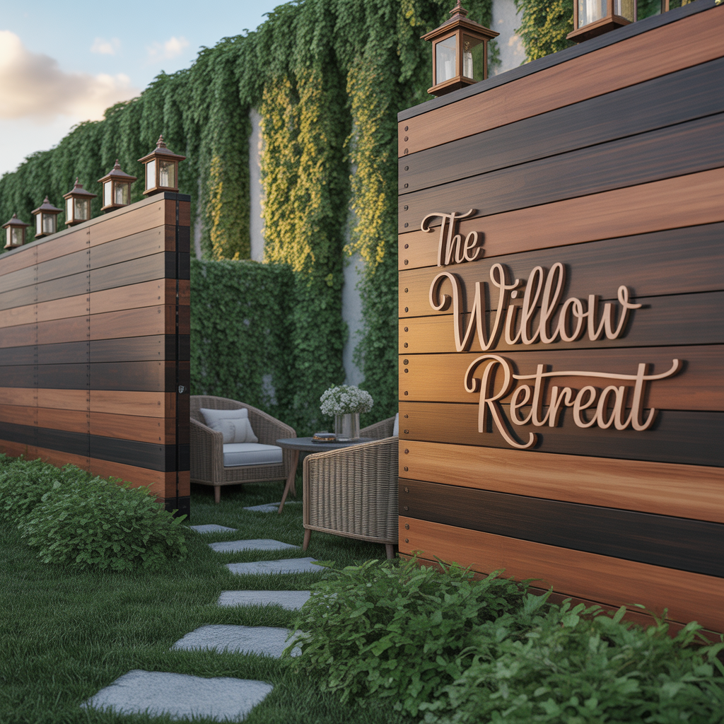 ideas for privacy fence