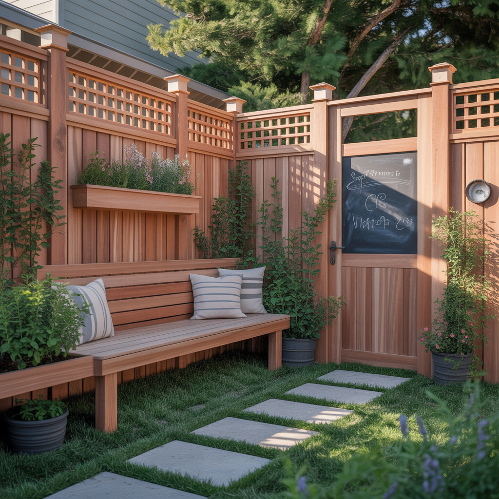 ideas for privacy fence