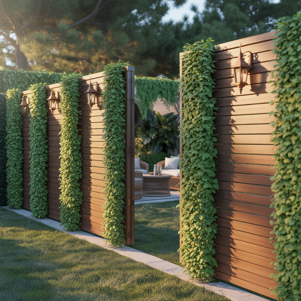 ideas for privacy fence