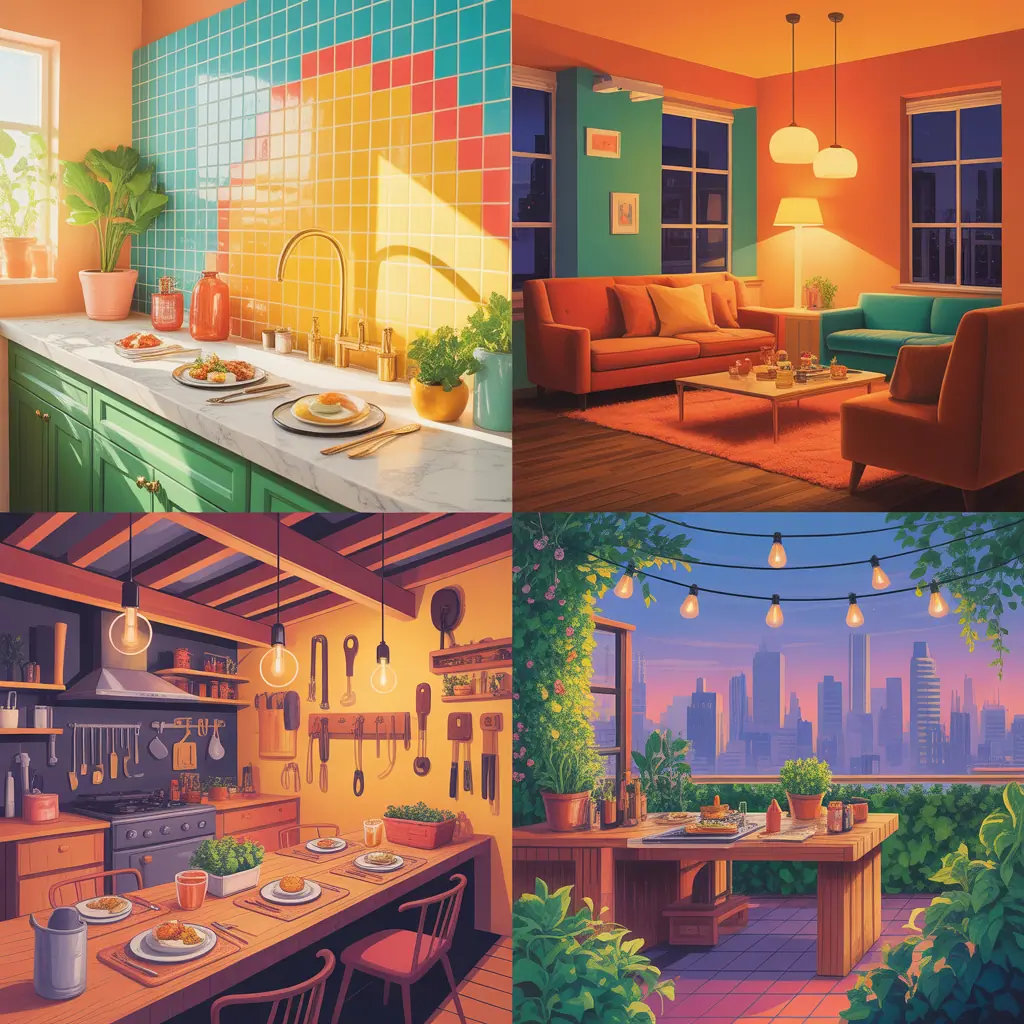 ideas for progressive dinner theme