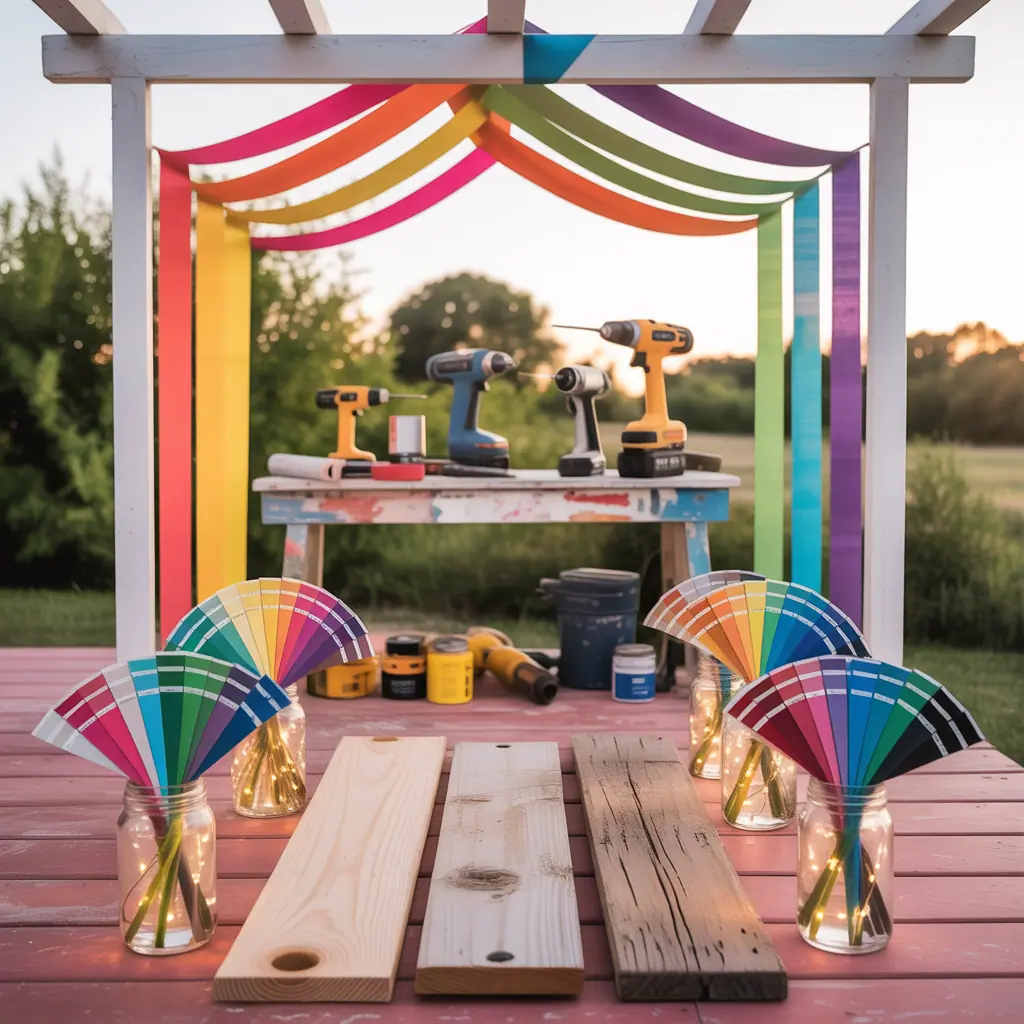 ideas for rainbow wedding