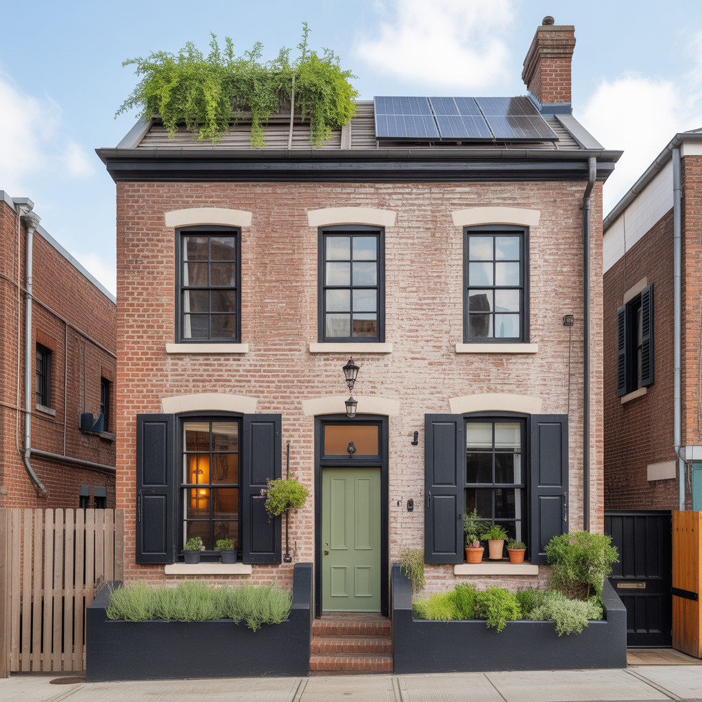 ideas for red brick house
