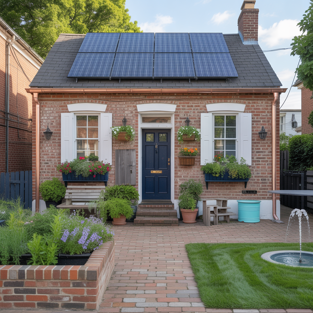 ideas for red brick house