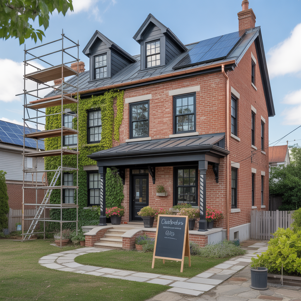 ideas for red brick house