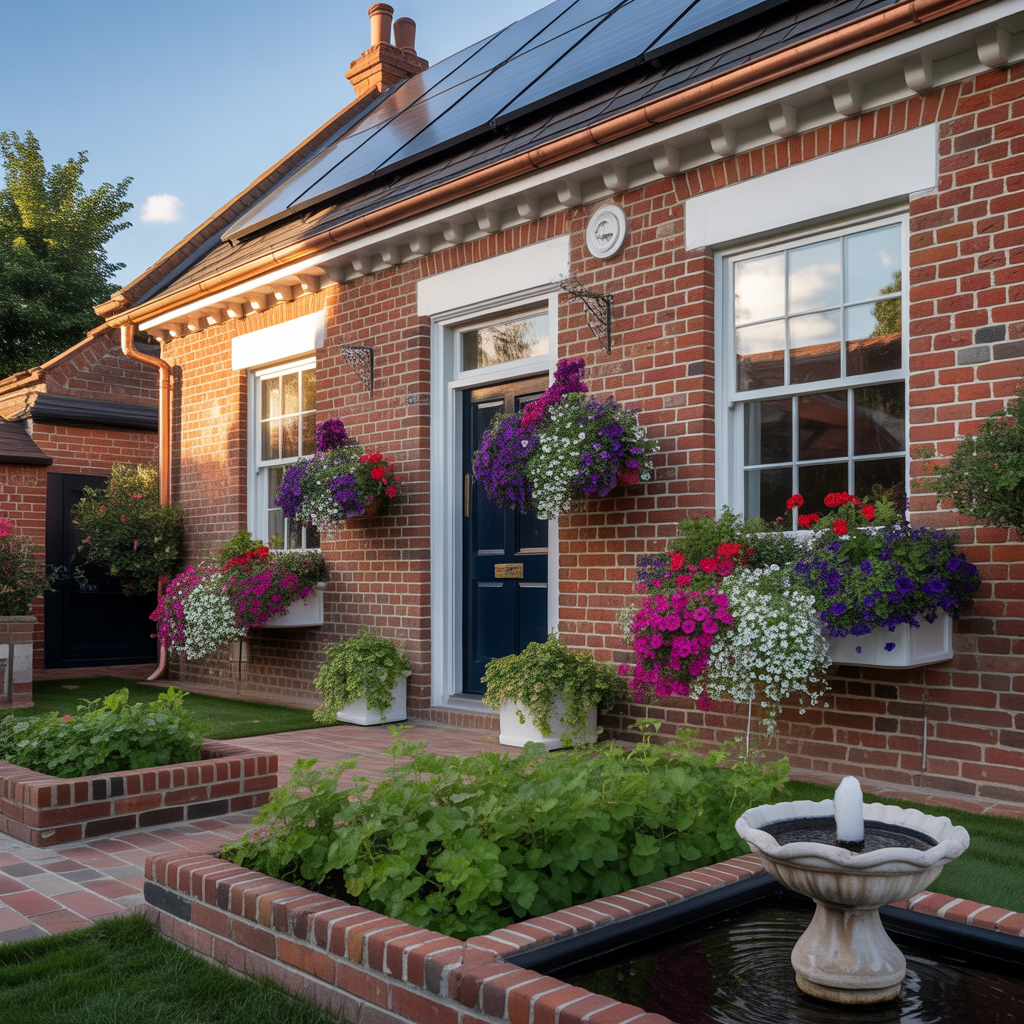 ideas for red brick house