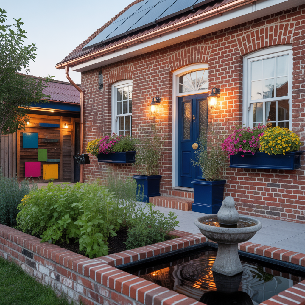ideas for red brick house
