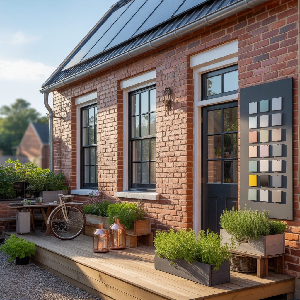 ideas for red brick house