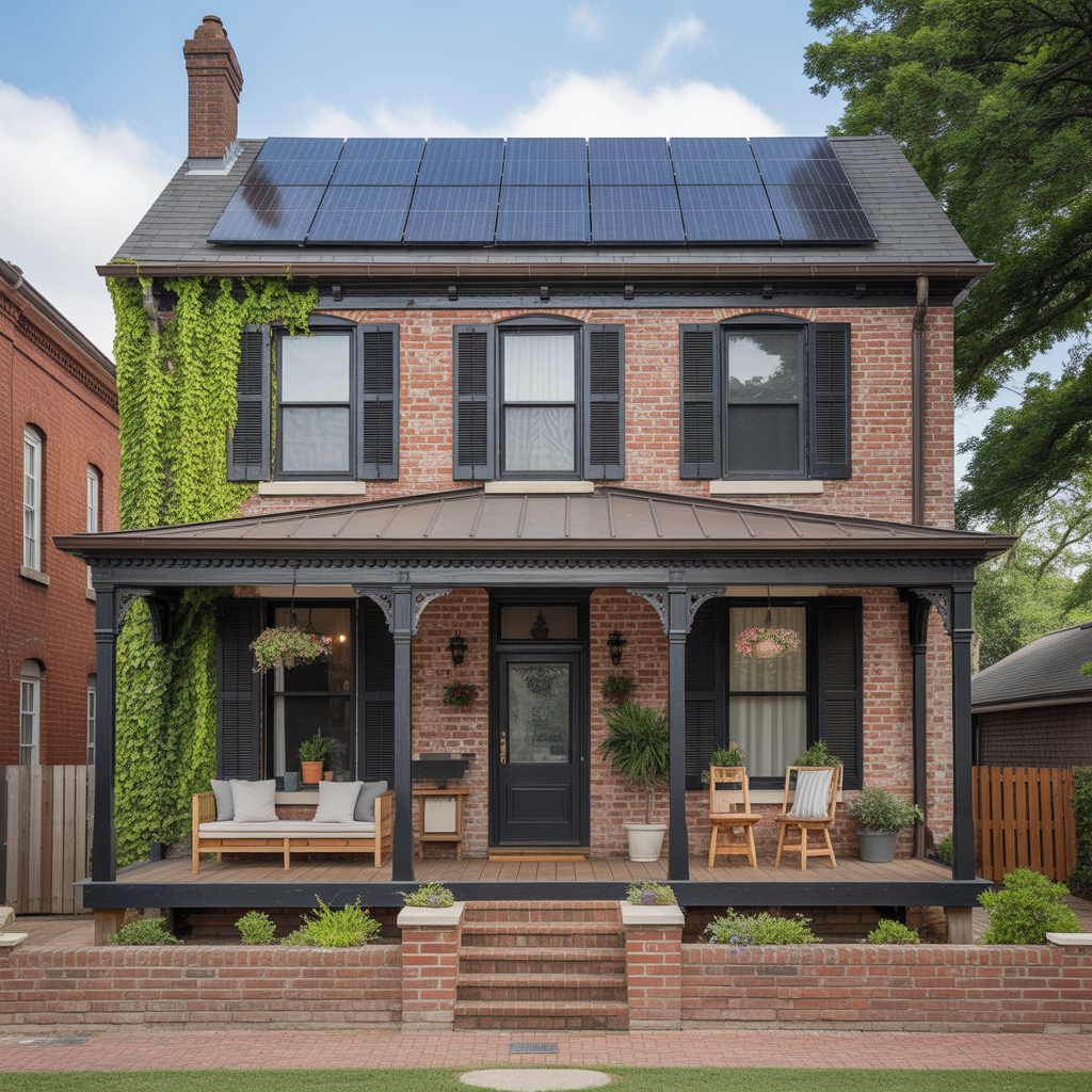 ideas for red brick house