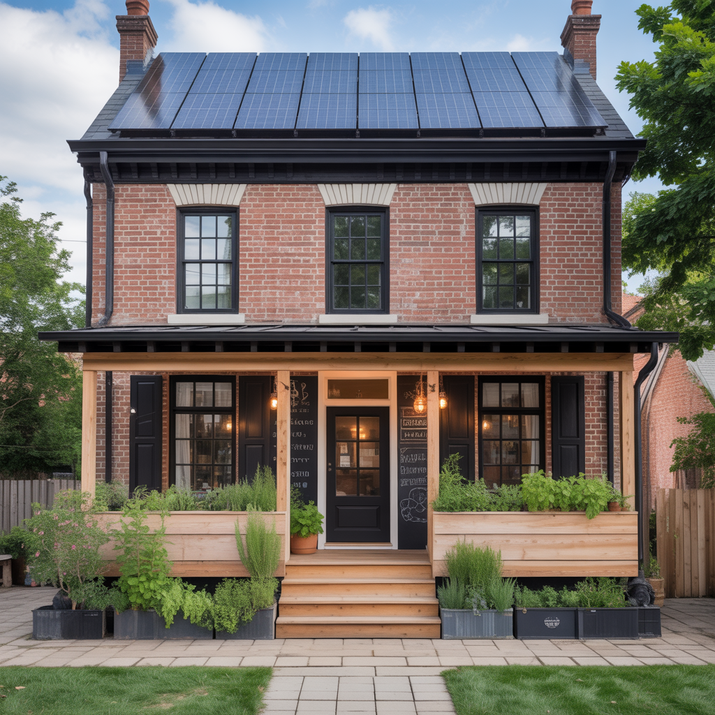 ideas for red brick house