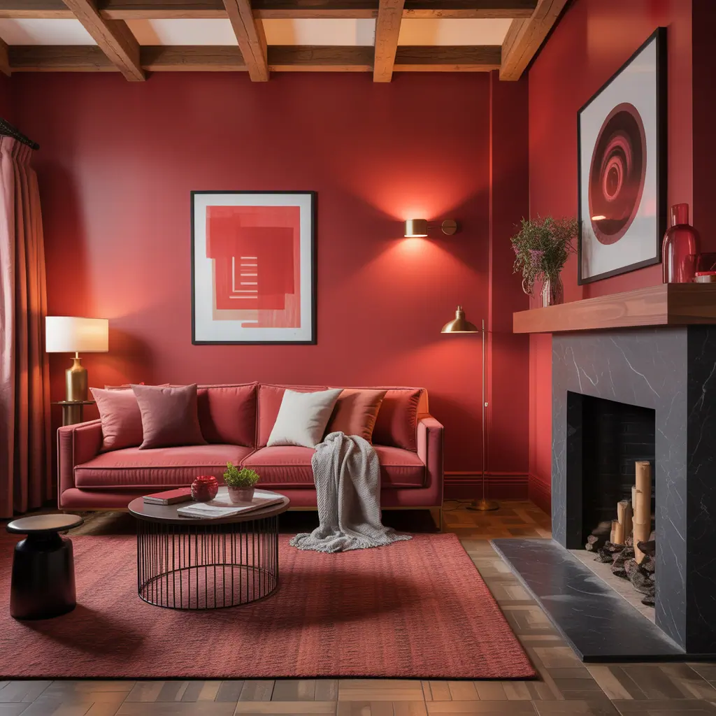 ideas for red room decor