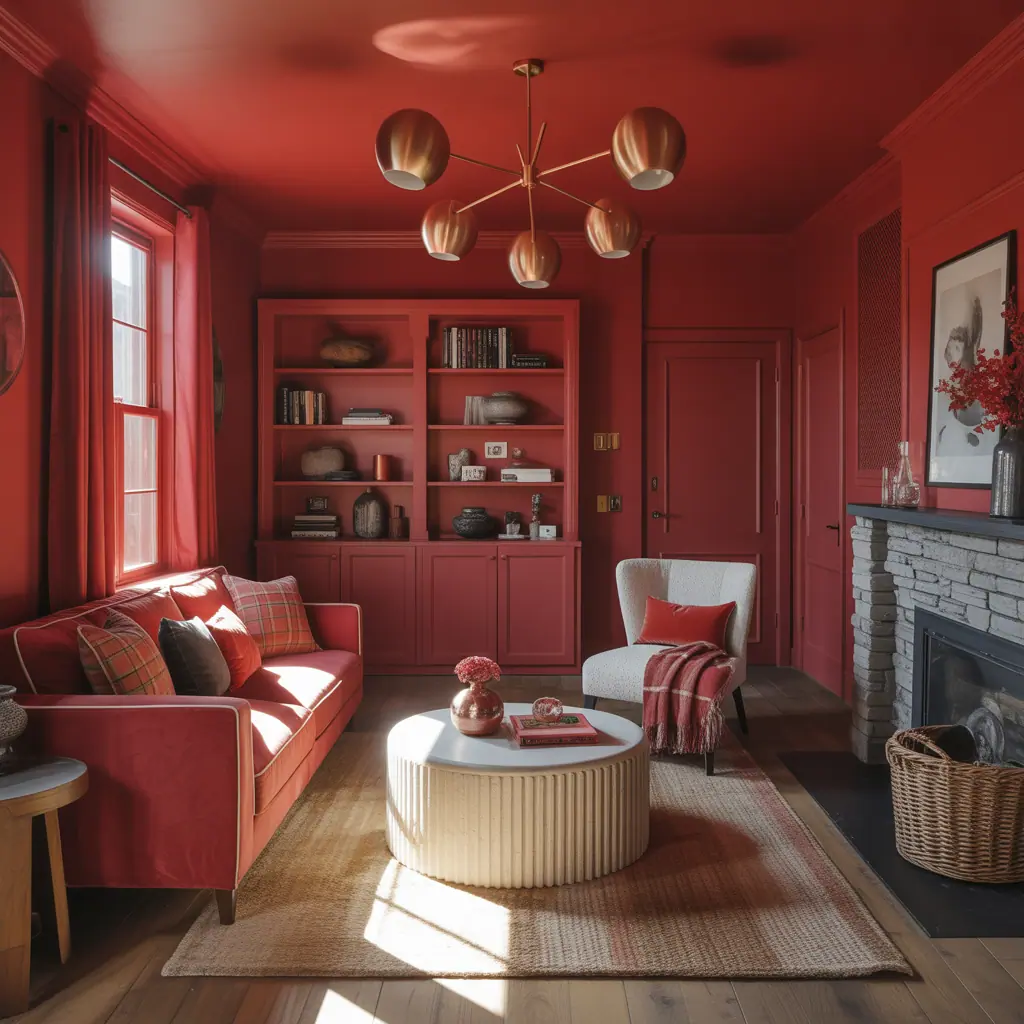 ideas for red room decor