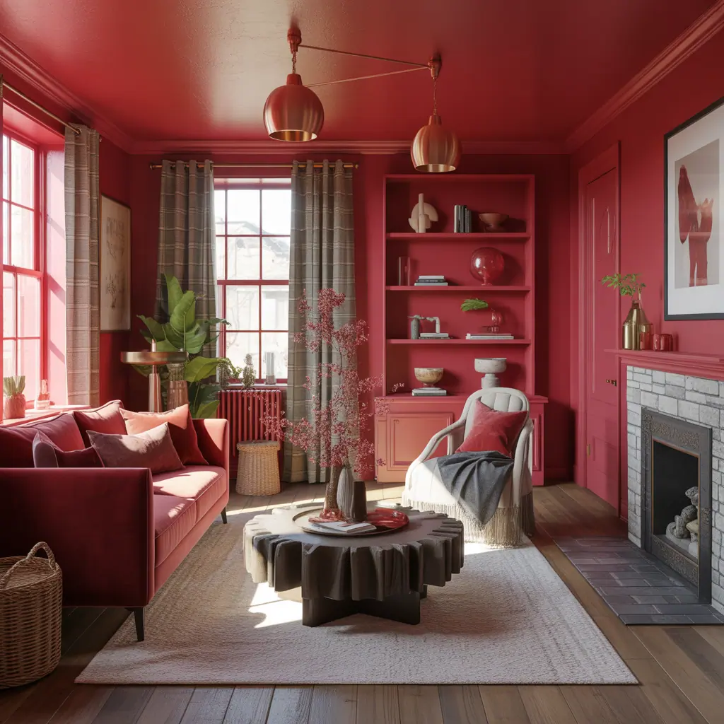 ideas for red room decor
