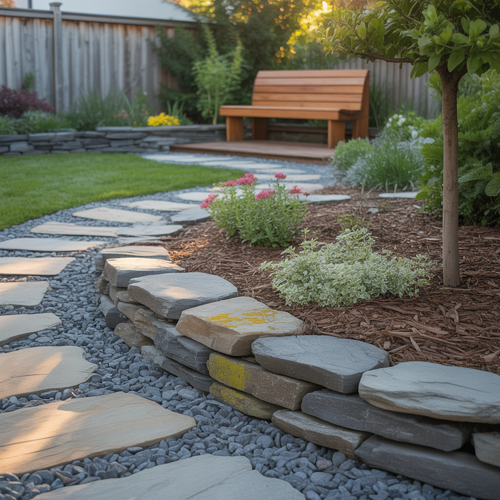 ideas for rock edging