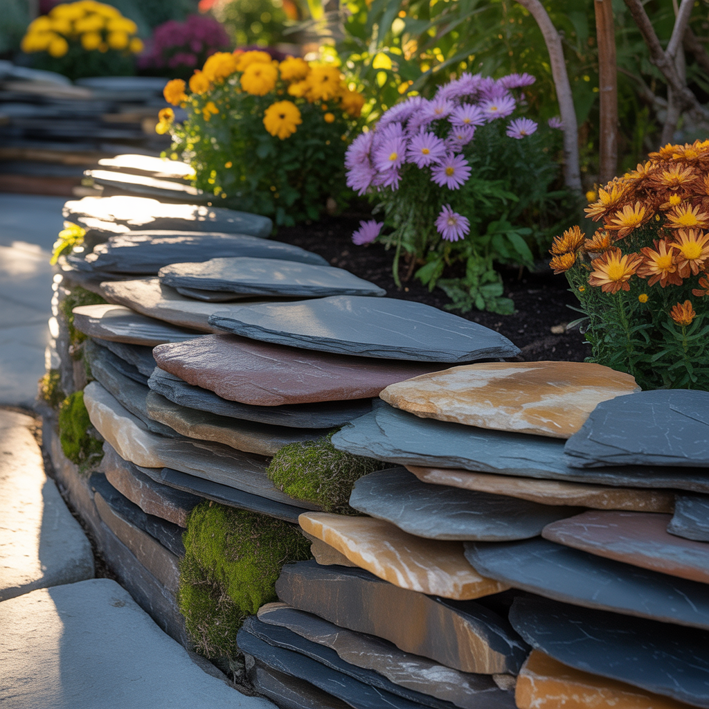 ideas for rock edging