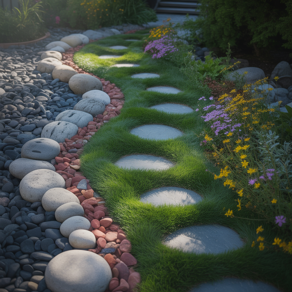 ideas for rock edging