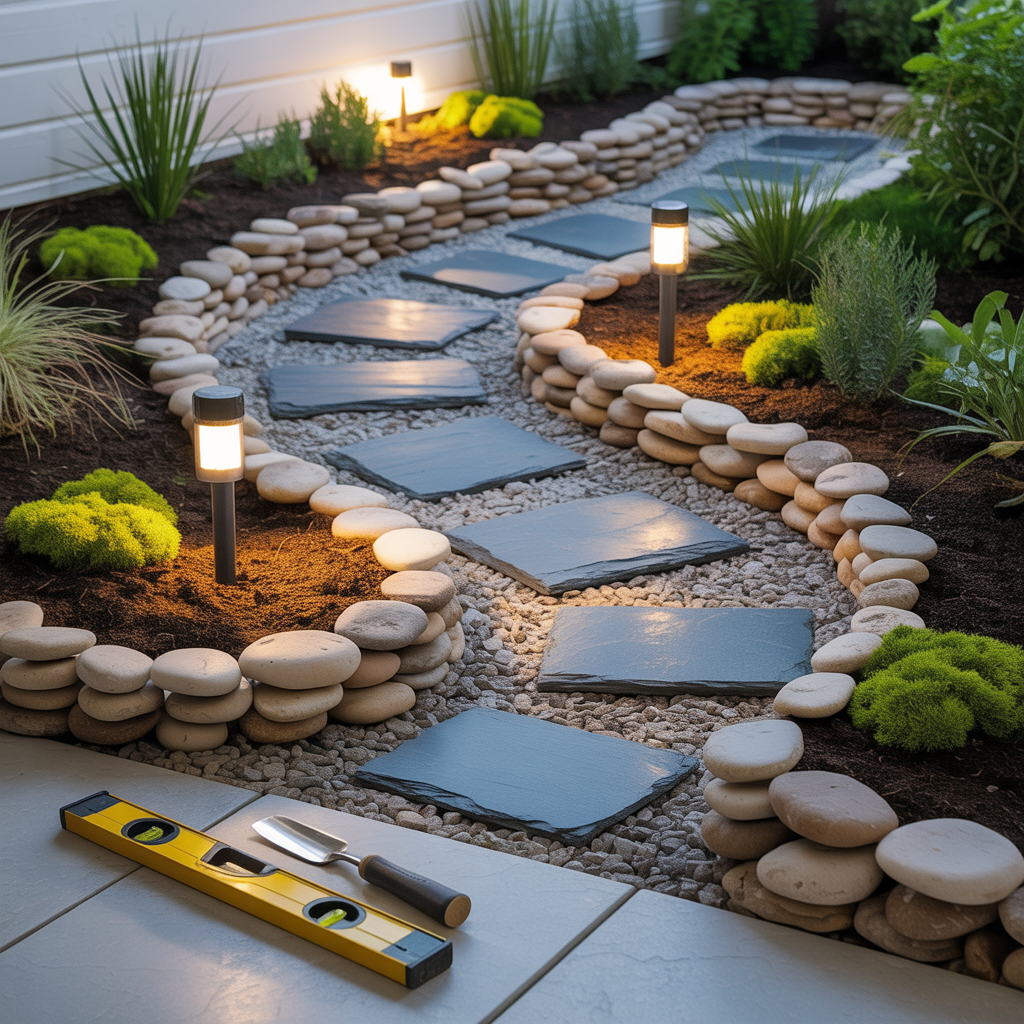 ideas for rock edging