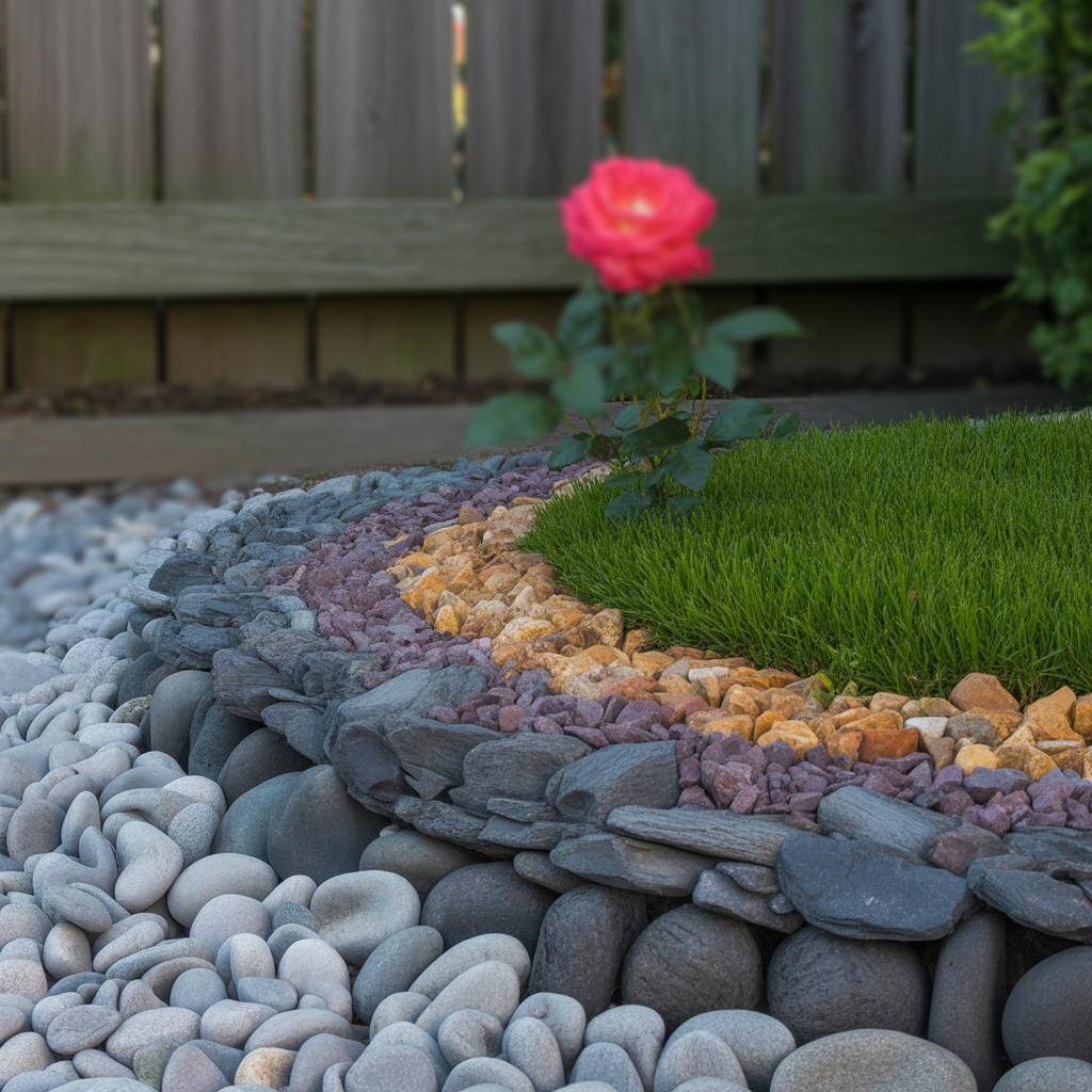 ideas for rock edging