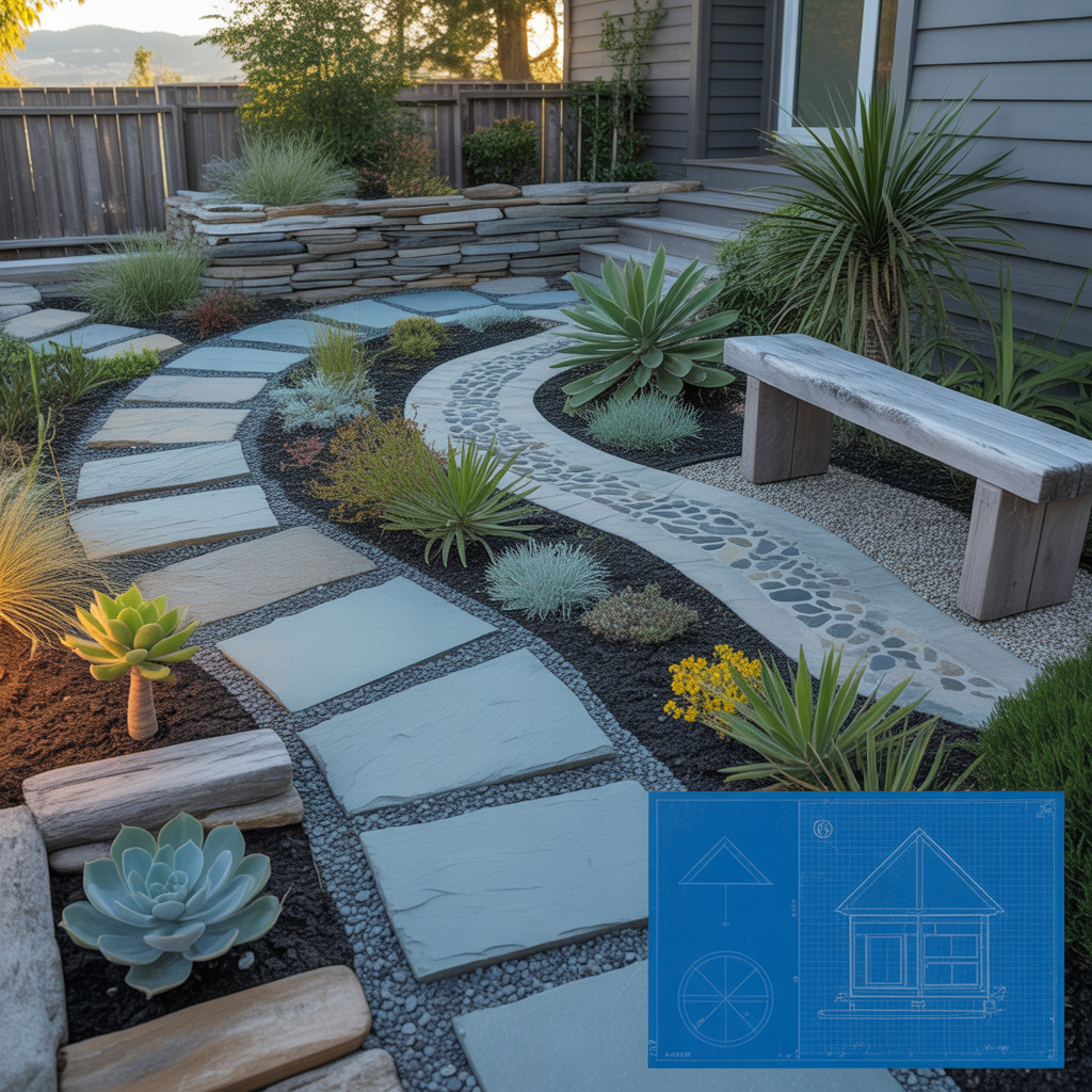 ideas for rock garden