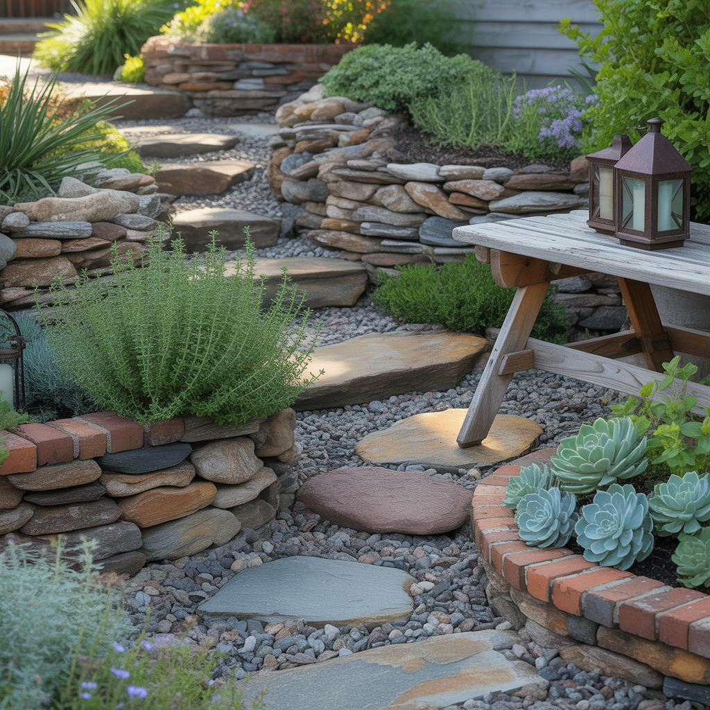 ideas for rock garden