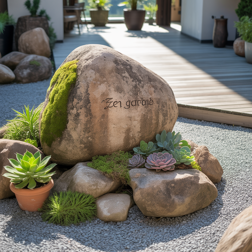 ideas for rock garden